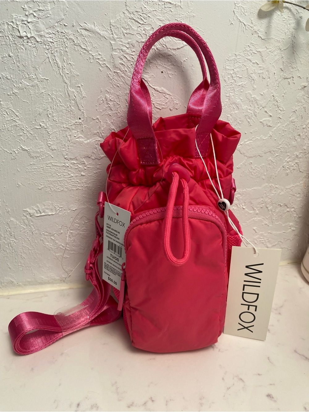 Wildfox Fuchsia Crossbody Bag Brand New